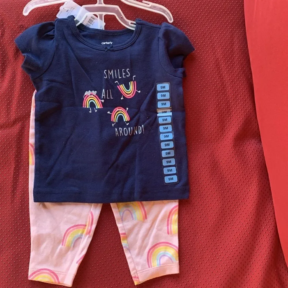 Take 50% OFF- Carter’s 2pcs Girls, Size-9M